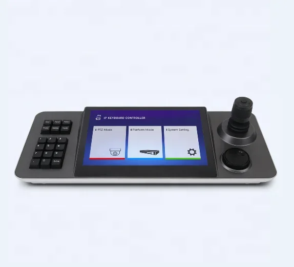 Hot Product Android Real-time Preview 4D Joystick Network Keyboard PTZ Controller For Security HDMI