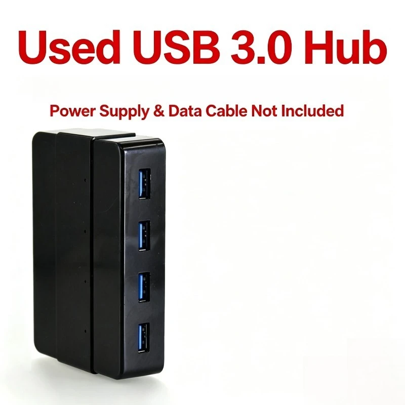ORICO H4928-U3 USB3.0 HUB 4 Port Splitter 1 to 4 Docking Station With Power Supply Port For Computer PC
