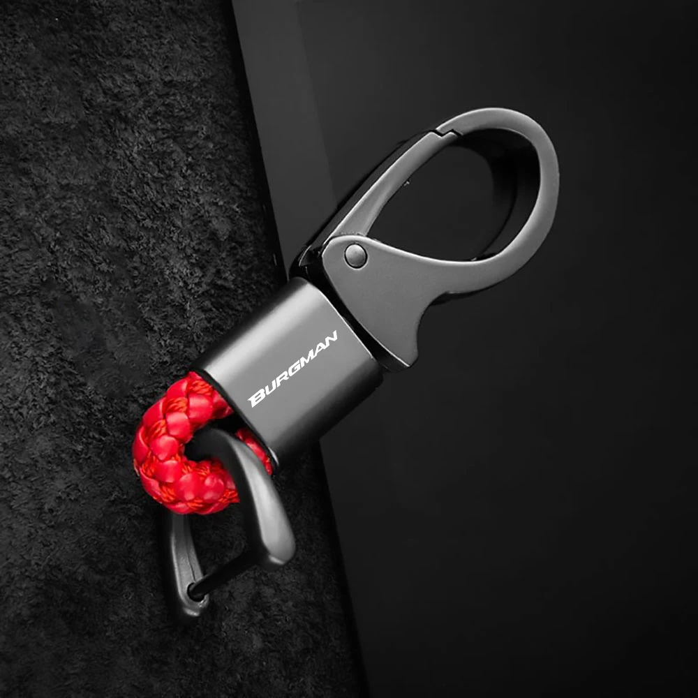 سلاسل مفاتيح معدنية مخصصة لسوزوكي بورغمان ، تدعم صوفي