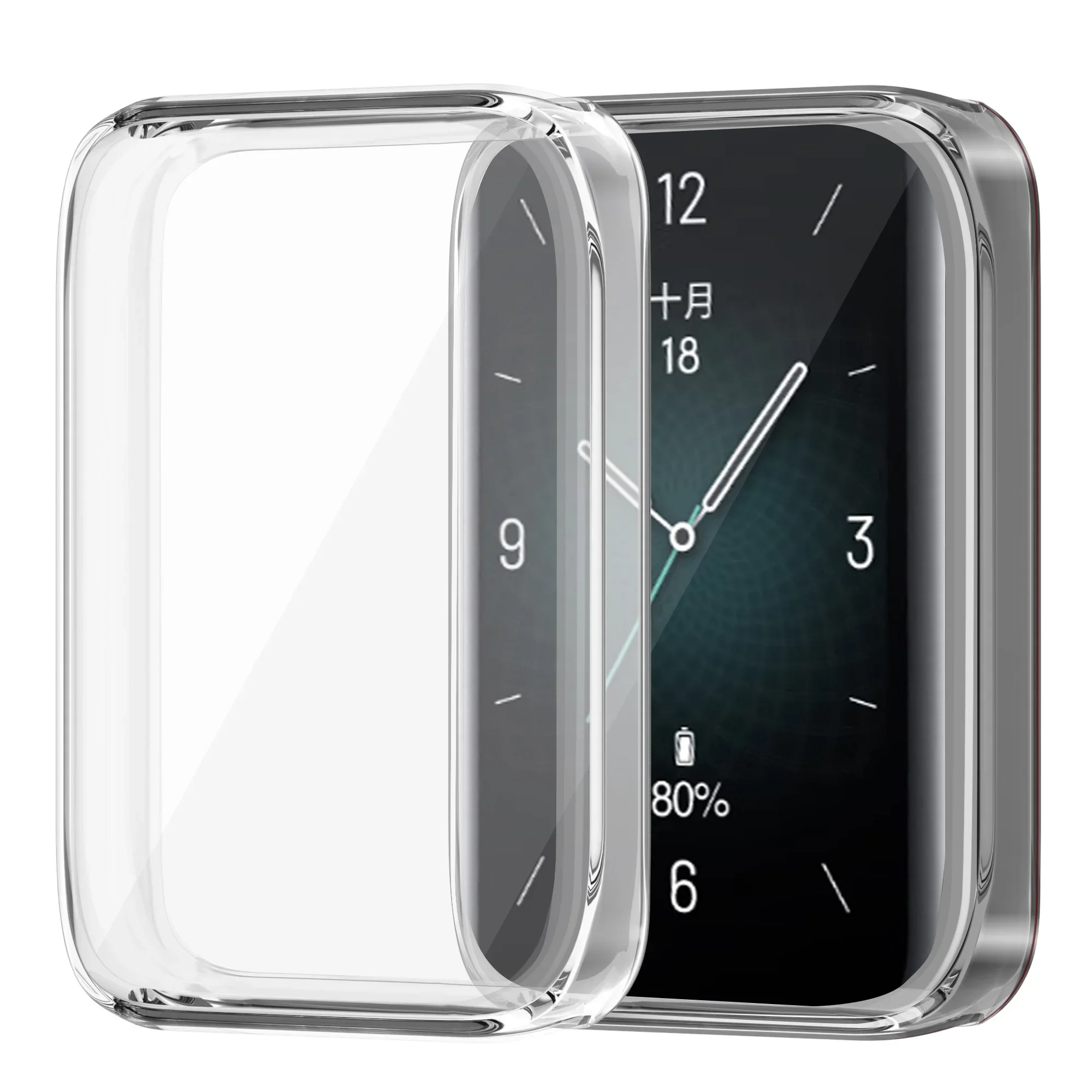 Accessori per la copertura completa della protezione dello schermo della custodia morbida in TPU per Honor Band 10/9