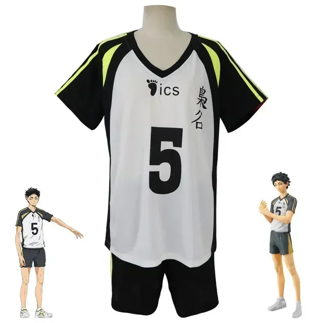 

Haikyuu Cosplay Kostuum Fukurodani demie Uniform Akaashi Keiji Koutarou Bokuto Volleybal Jersey Sportkleding