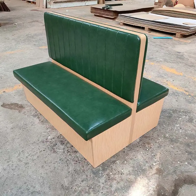 Restaurant booth U-shaped bar booth sofa Hotel catering restaurant Hot pot restaurant with locker against the wall sofa