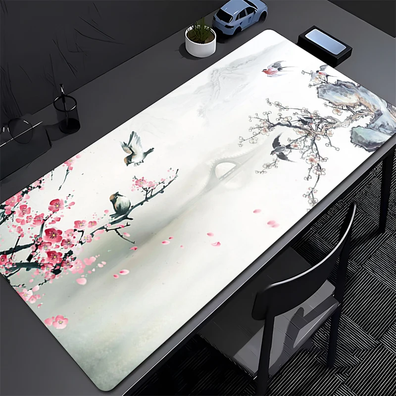 

Gaming Mouse Pad Hot Computer Office Game Table Mats Rubber Anti-slip Laptop Anime Scenery Keyboard Pad Mousepads Long Desk Pads