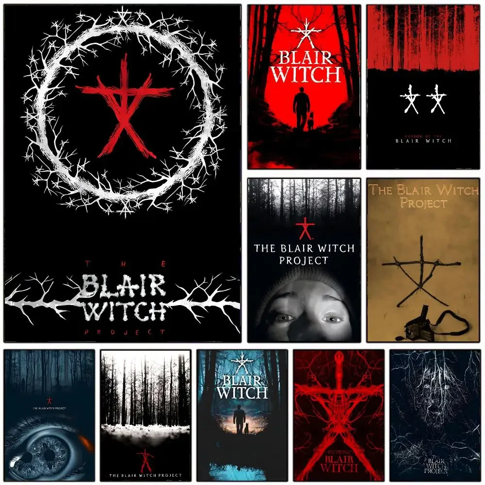 Movie Horror T‑The Blair Witch Project Poster Wall Art Print Decorative Mural Home Decor Gift Unframed