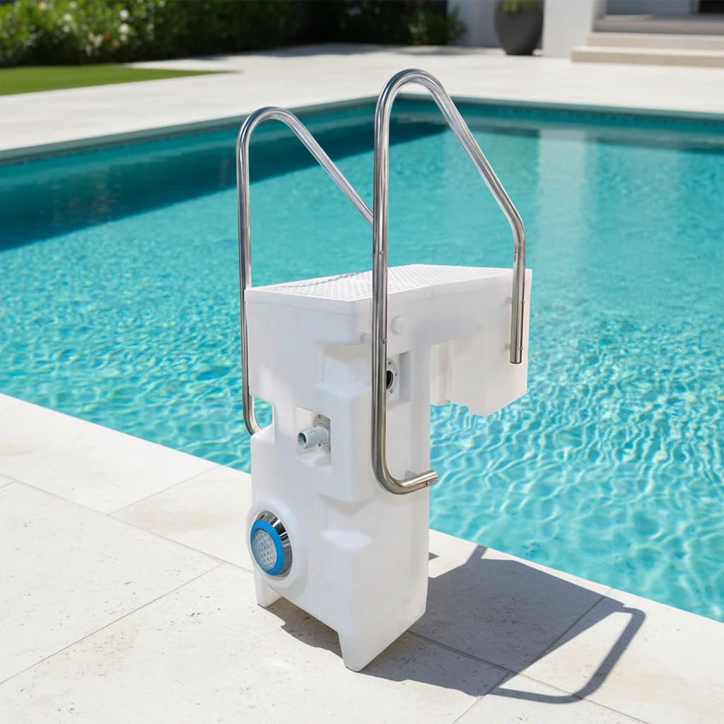 Acrylic/ABS Portable Wall-Mounted Pool Filter For Small Swimming Pool Circulation Water Treatment & Purification Equipment