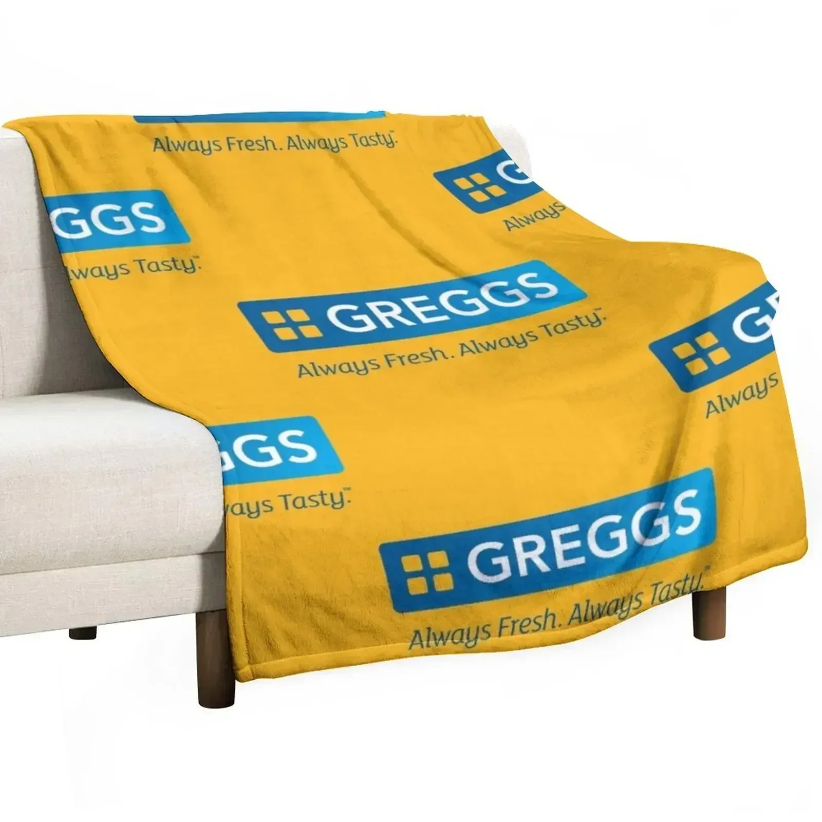 Greggs Resto and Bakery Throw Blanket Stuffeds Decorative Throw blankets and throws Blankets