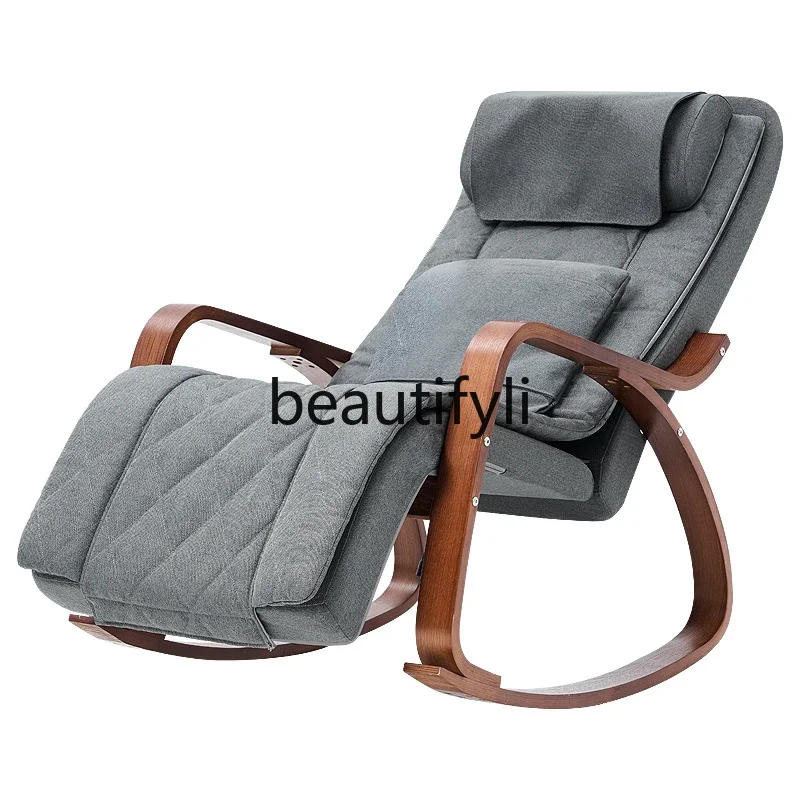 Massage Chair Rocking Chair Full Body Household Electric Multifunctional Luxury Massage Lazy Rocking  Reclining Chair Sofa