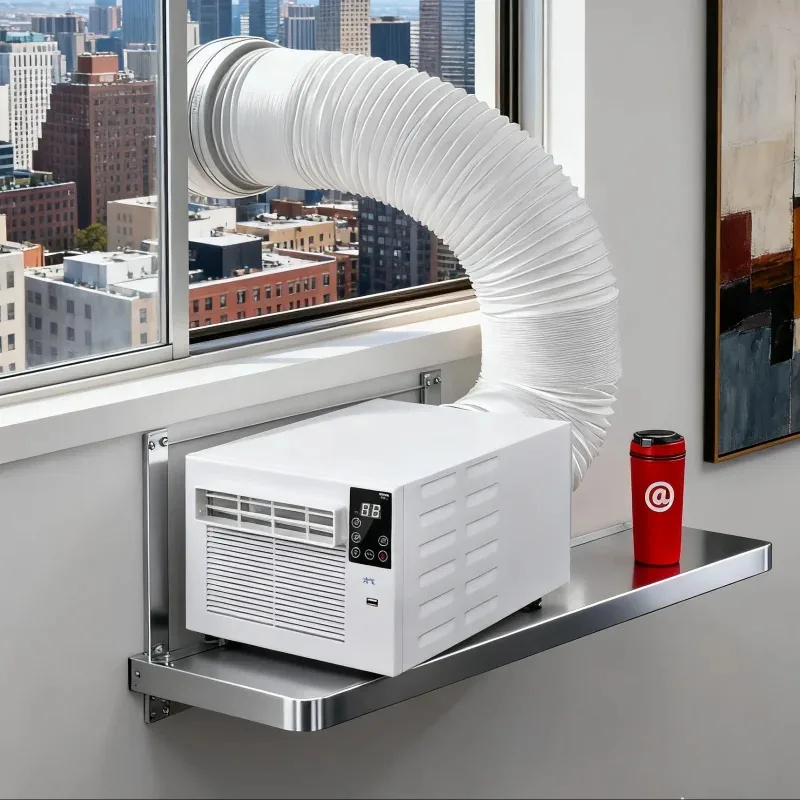 Portable Air Conditioner With  R290 Refrigerant Real Air Ac Fast Cooling Mini Window Air Conditioner,remote control