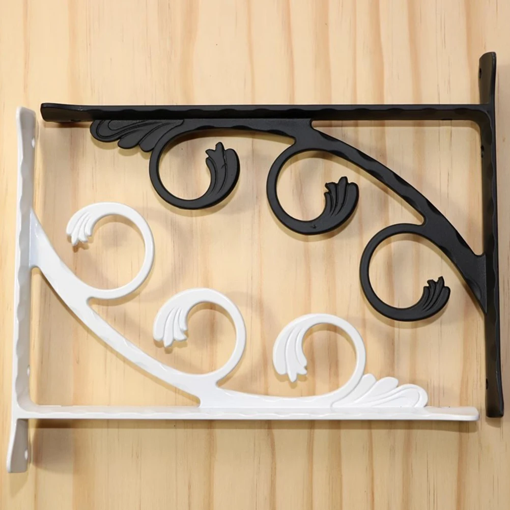 

Heavy Duty Shelf Brackets Wall Mounted Support For Floating Shelves Sturdy Alloy Aluminum Corner L Bracket Home Office Storage