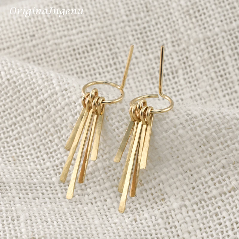 Boucles d'oreilles Vintage à pompon pour femmes, bijoux en argent 925 faits à la main, orbellen rempli d'or, style Boho