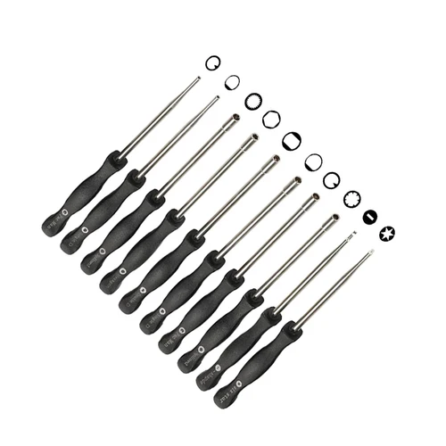 Herramienta manual de ajuste de carburador Pac Man, destornillador hexagonal doble D, herramienta de reparación de ajuste de velocidad de motosierra