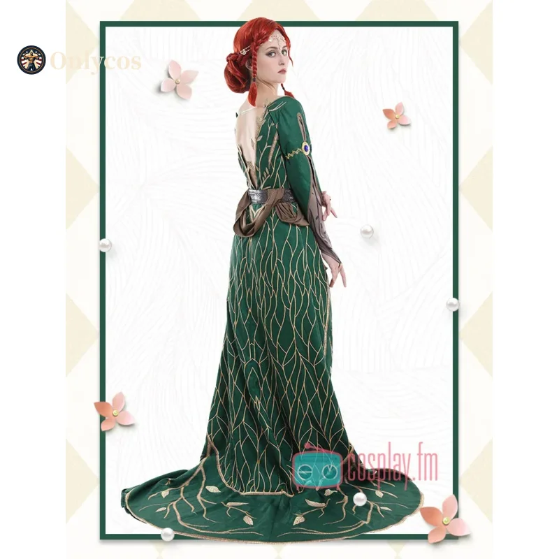 تريس ميريجولد كوسبلاي ذا ويتشر 3: وايلد هانت كوسبلاي زي جميل مثير لحفلة الهالوين زي لعب الأدوار للنساء Onlycos