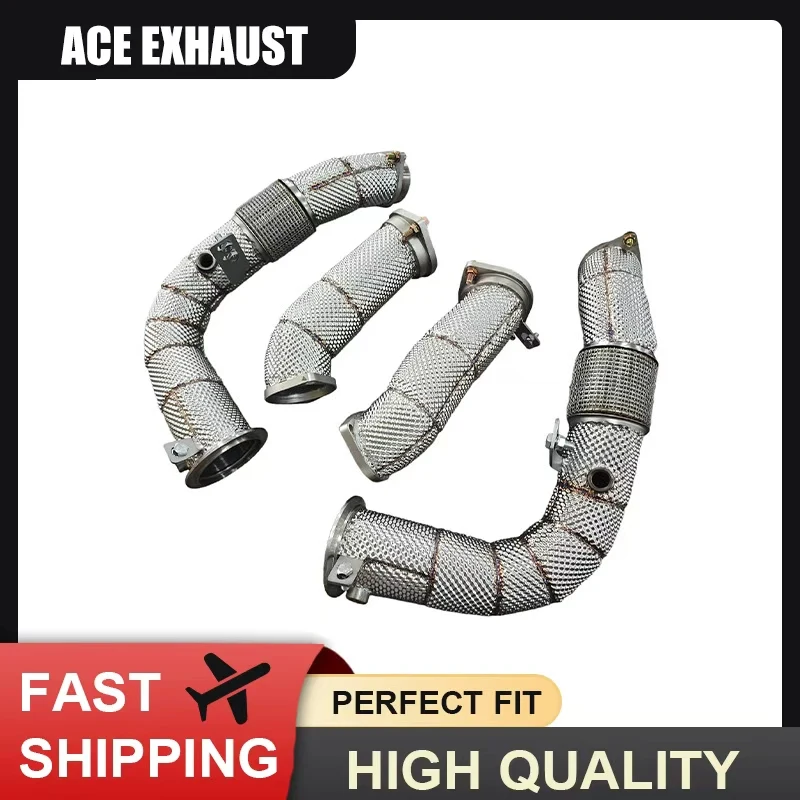 

ACE Perfect Fitment M5 G90 Exhaust Downpipe for BMW M5 G90/G99 S68 4.4TT V8 2024 High-Flow Stainless Steel Sport Exhaust Header