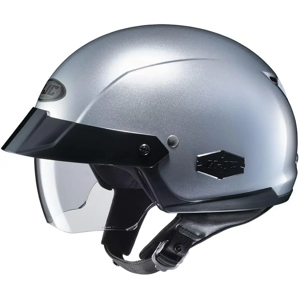 

Unisex Adult is-Cruiser Metallic Silver Hal Helmet 0824-0107-07