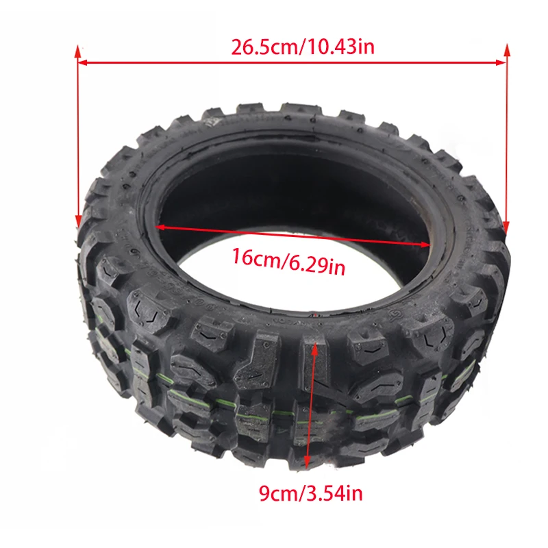Inflatable Rubber Pneumatic CST Tire Scooter Tyre Wheel 90/65-6.5 11 Inches Off City Road Tire Scooter Tire Inner Tube Camera