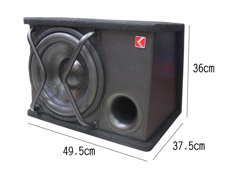 Factory Direct Sale Hot Model Automobile Subwoofer 12V Active 12 Inch Subwoofer for Car