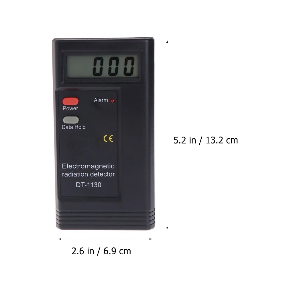 مقياس Emf الرقمي الكهرومغناطيسي للاستخدام المنزلي شاشة LCD أداة كشف الإشعاع منخفضة التكلفة قارئ Emf #3