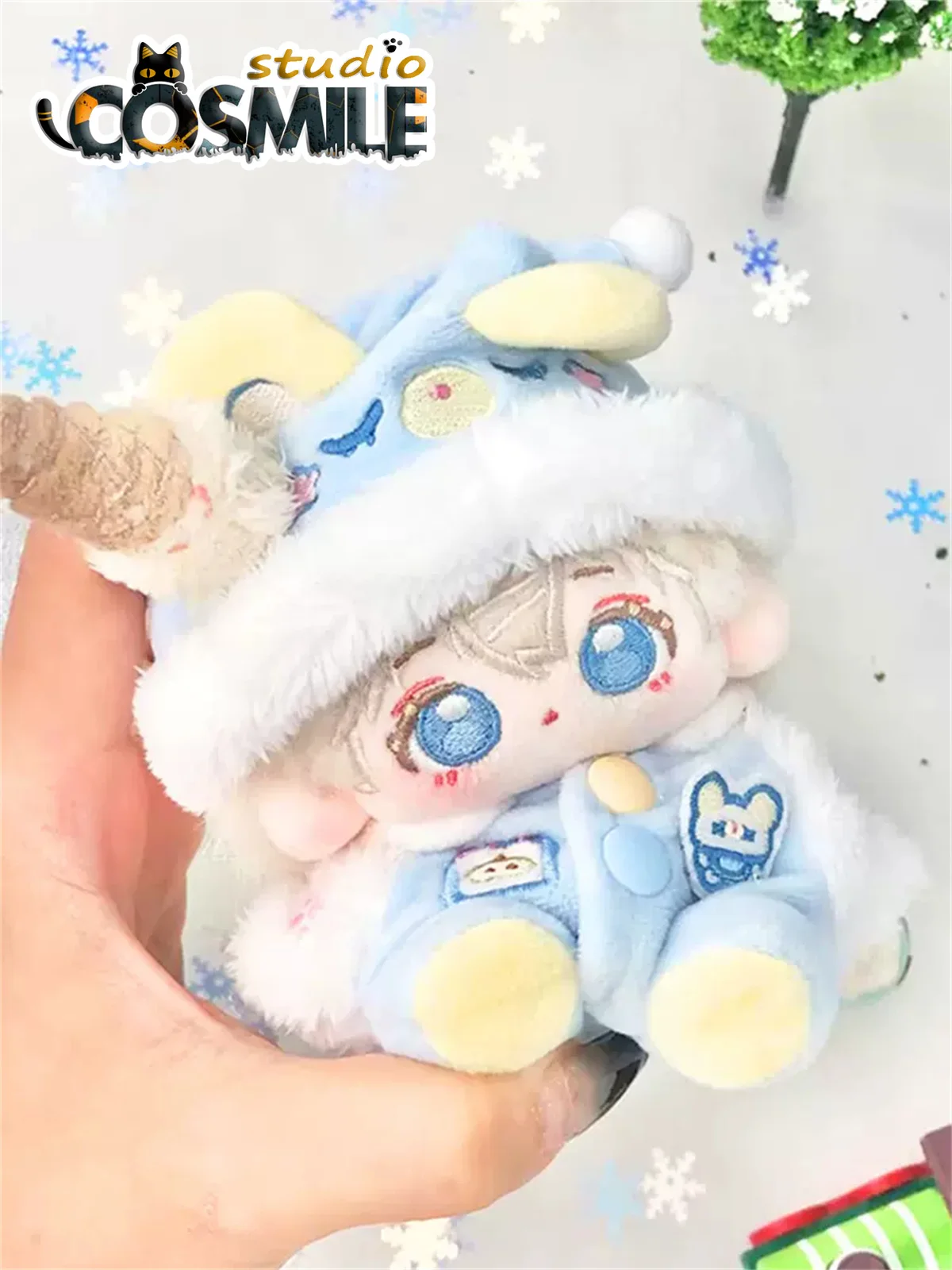 Kpop Idol Ice Cream Cute Costume Stuffed Plushie Plush 10cm  Doll Body Pajamas Clothes Toy Birthday Gift Xiaoxiao CM