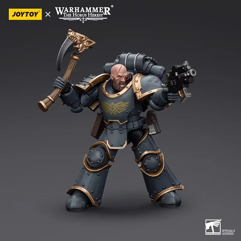 JOYTOY Dark Source Warhammer Space Wolf Figuras de acción militares Juego de juguetes Soldado móvil Juego para coleccionistas
