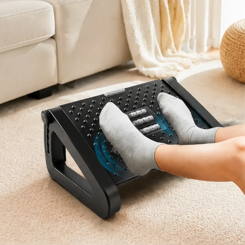 

Adjustable Under Desk Foot Rest, Portable Foot Stool for Home and Office, Ergonomic Comfort Support for Desk Work and Relaxation