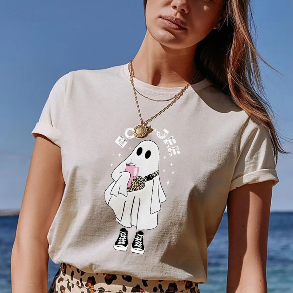 Cute Boo-Jee Ghost Tshirt Boo-jee Ghost Girly Halloween Shirt Girl Ghost Sweater Girl Halloween Gift Cute Women Halloween Gift