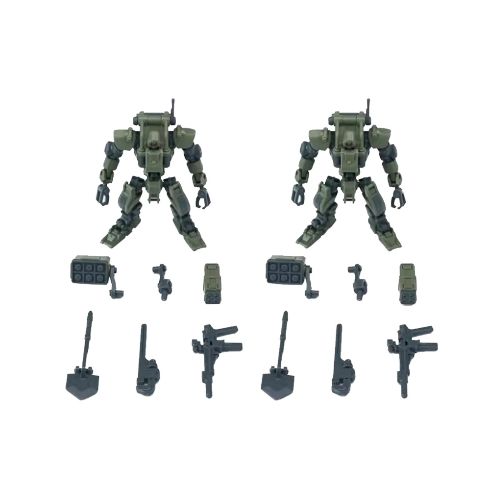 

Mecha Small Scale Super Movable Engineering Combat Engineers Assembly Model