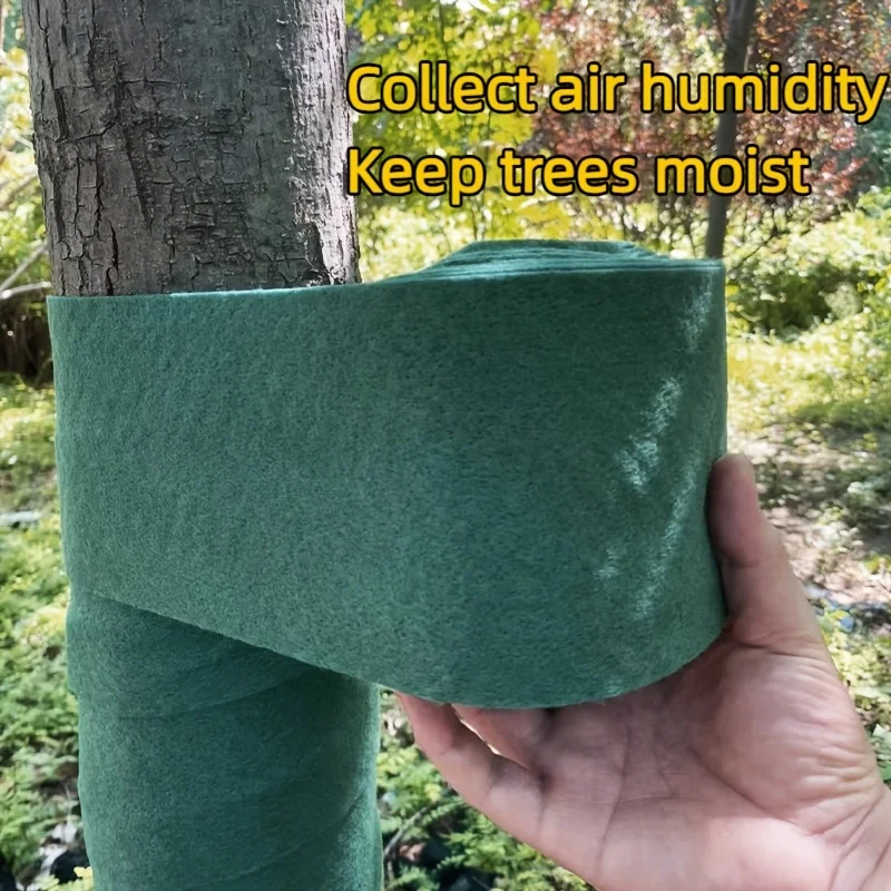 1Roll Tree Wrapping Tape - Winter Trunk Protector with Frost Proof, Wind Protection, Anti-Pest Barrier - Bark Protection Bandage