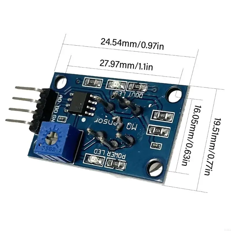 Detectores nivel ozono precisos 62KA MQ136 para uso y profesional