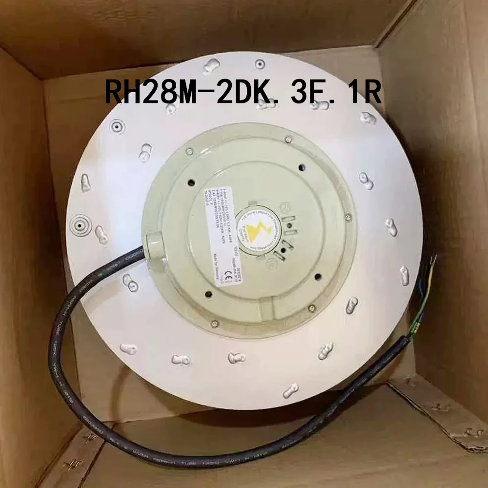 High-Airflow Centrifugal 126387 RH28M-2DK.3F.1R 400V 3~530/860W Industrial control Cooling fan