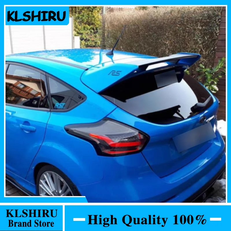 Alerón Trasero de Fibra de Carbono para Ford Focus RS 2012-2018, Tuning Exterior, Modificación de Estilo Aerodinámico, Mejora del Alerón Trasero