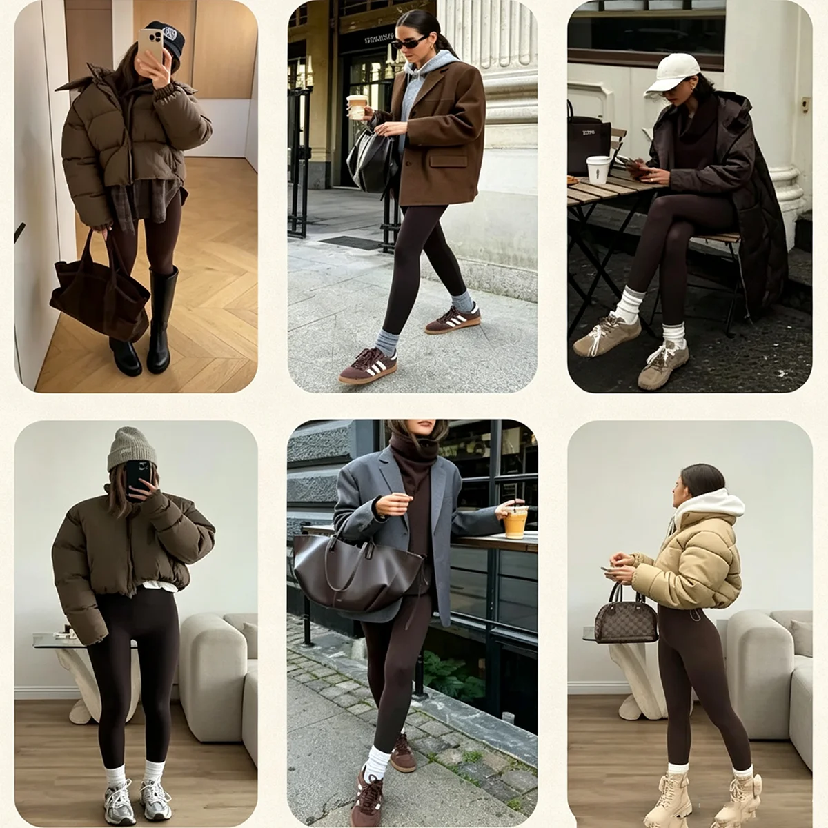 Gerippte Leggings für Damen, gestrickte Leggings, nahtlose, figurbetonte Leggings, hochtaillierte, formgebende Leggings, hoch elastische Yoga- und Fitnesshosen. – Detail 11