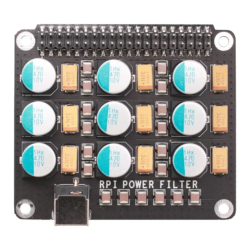 Lusya Power Filter Purification Board For Raspberry Pi DAC Audio Decoder Board HIFI Expansion Moudle  With 3A Power Cable