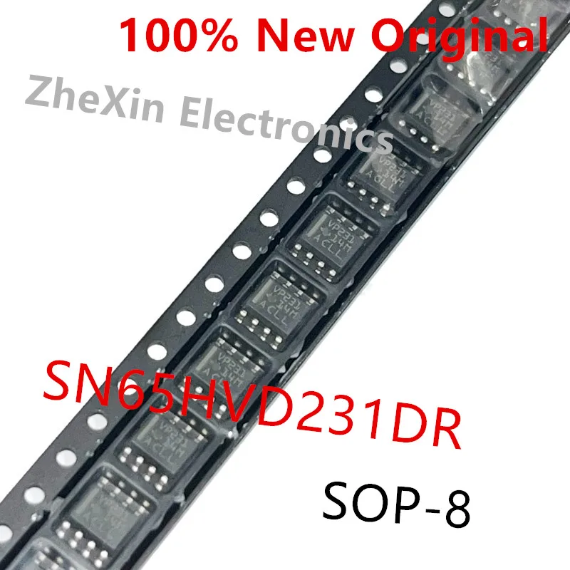 10PCS/Lot  SN65HVD230DR  VP230 、SN65HVD231DR  VP231、SN65HVD232DR  VP232  New original CAN bus transceiver  SN65HVD230、SN65HVD231