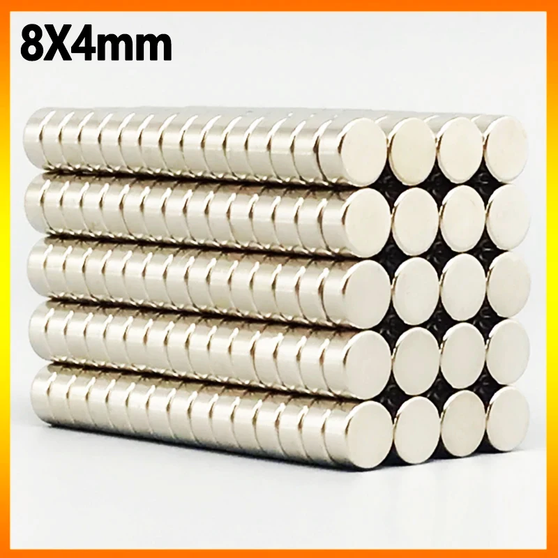 

8x4mm 10/50/200/500pcs Round Whiteboard Fridge Refrigerator Garage Tool Craft Office 8*4mm Accessory