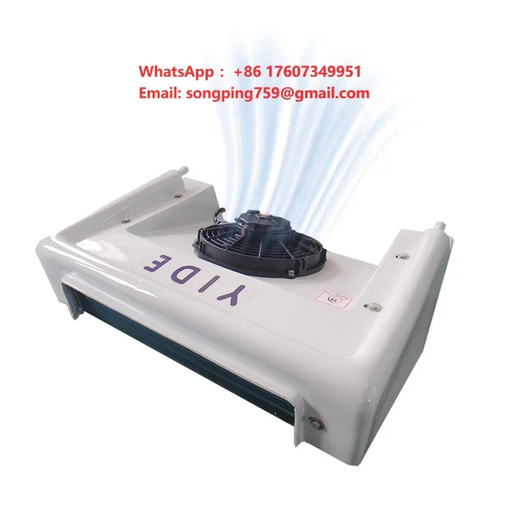 YD X-NV 12V Split BEV Car Air Conditioner Freezer Cooling System with R404A Refrigerant for Street Food Truck Accessories