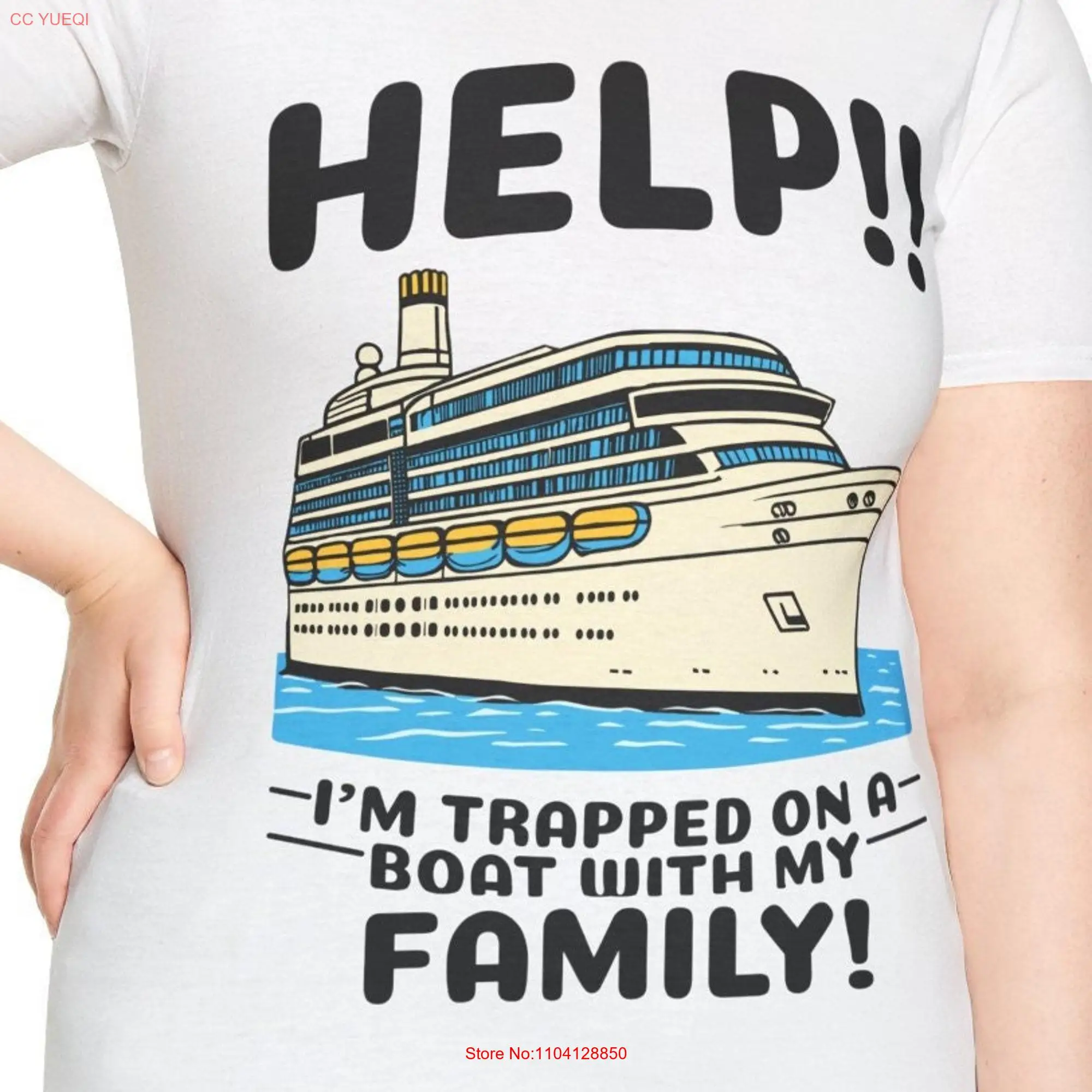 Camiseta divertida de crucero familiar a juego para vacaciones, camiseta de manga larga o corta