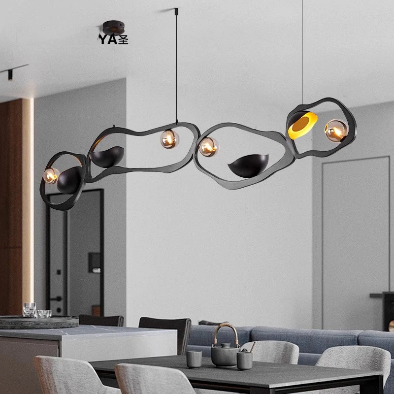 

Modern home decor ring led lights pendant light lamps for living room Chandeliers for dining room hanging light indoor lighting