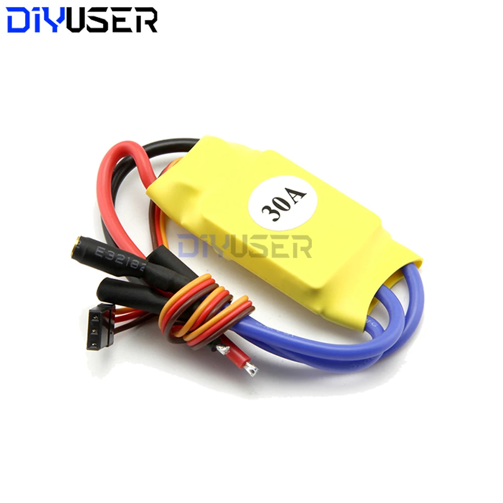 XXD HW 30A 40A ESC وحدة تحكم في سرعة محرك التيار المستمر عديم المسفرات RC BEC ESC T-rex 450 V2 قارب هليكوبتر لـ FPV F450 طائرة رباعية صغيرة بدون طيار