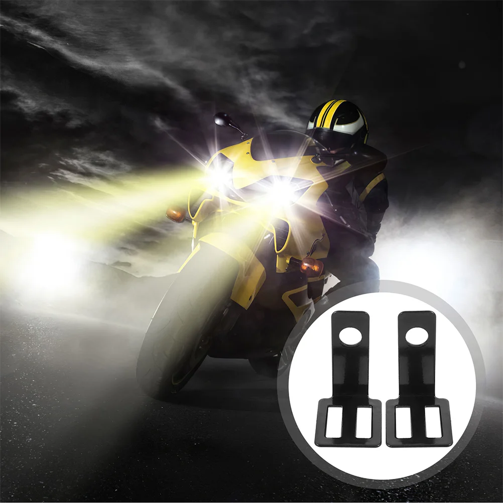 

4Pcs Motorcycle Rear Light Brackets Vintage Design Turn Signal Mounting Bracket Metal Motorcycle Support Holder