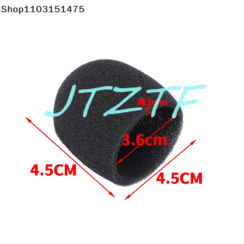 2/10Pcs Studio WindScreen Sponge Microphone Cap Microphone Protective Inner-Foam For   SLX24 PGX24 PG58 BETA58A