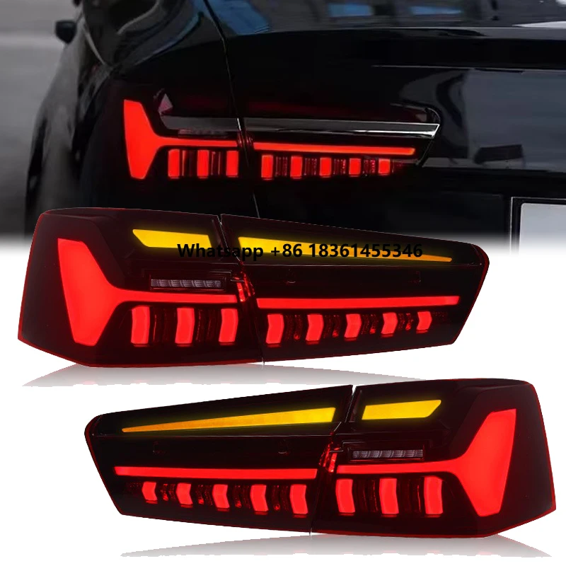 2025 Newest Car Rear LED Light For  A6 Tail Lights 2012 2013 2014 2015 C7 S6 LED Taillight Assembly Upgrade Auto Accessories