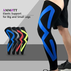 1Pcs Compression Long Leg Sleeve for Knee Protection,Pain Relief,Improved Blood Circulation,Basketball Football Accessories