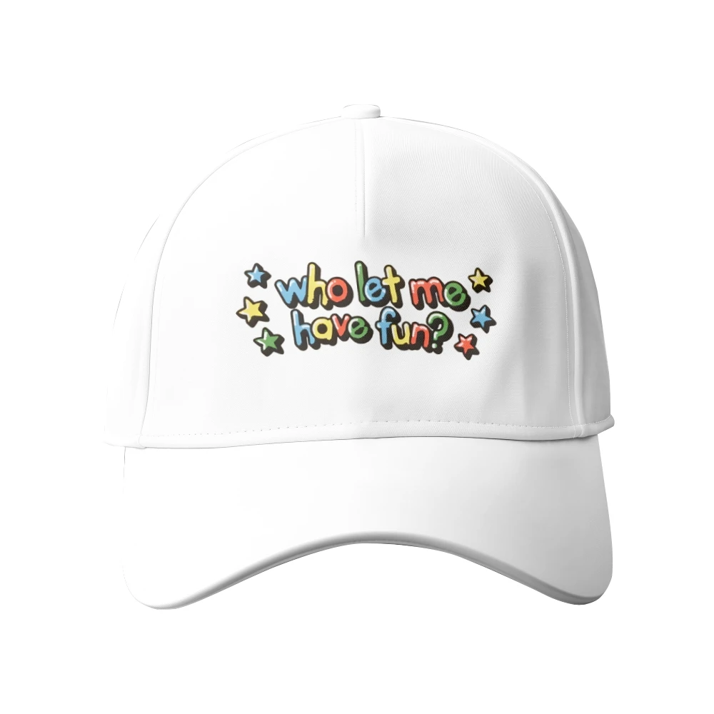 Cody Ko Who Let Me Have Fun Baseball Caps Women Men Summer Outdoor Sports Cap Fashion Hats