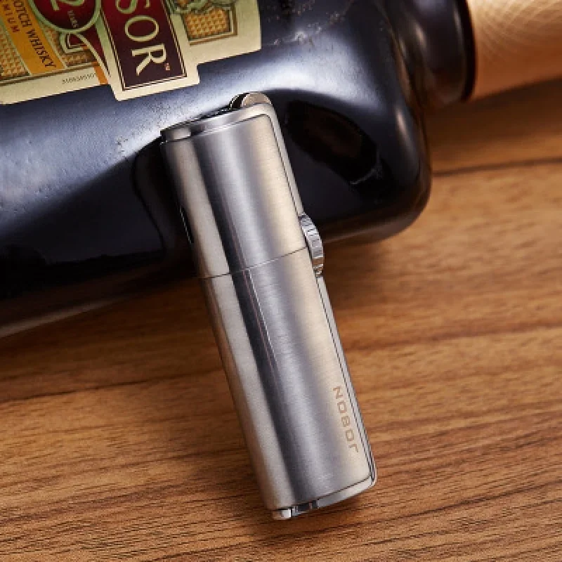 New Lighter One/Three Fire new Jet Gas Cigar Lighter Turbo Windproof Powerful Metal Kitchen Pipe Lighter(Without Gas)