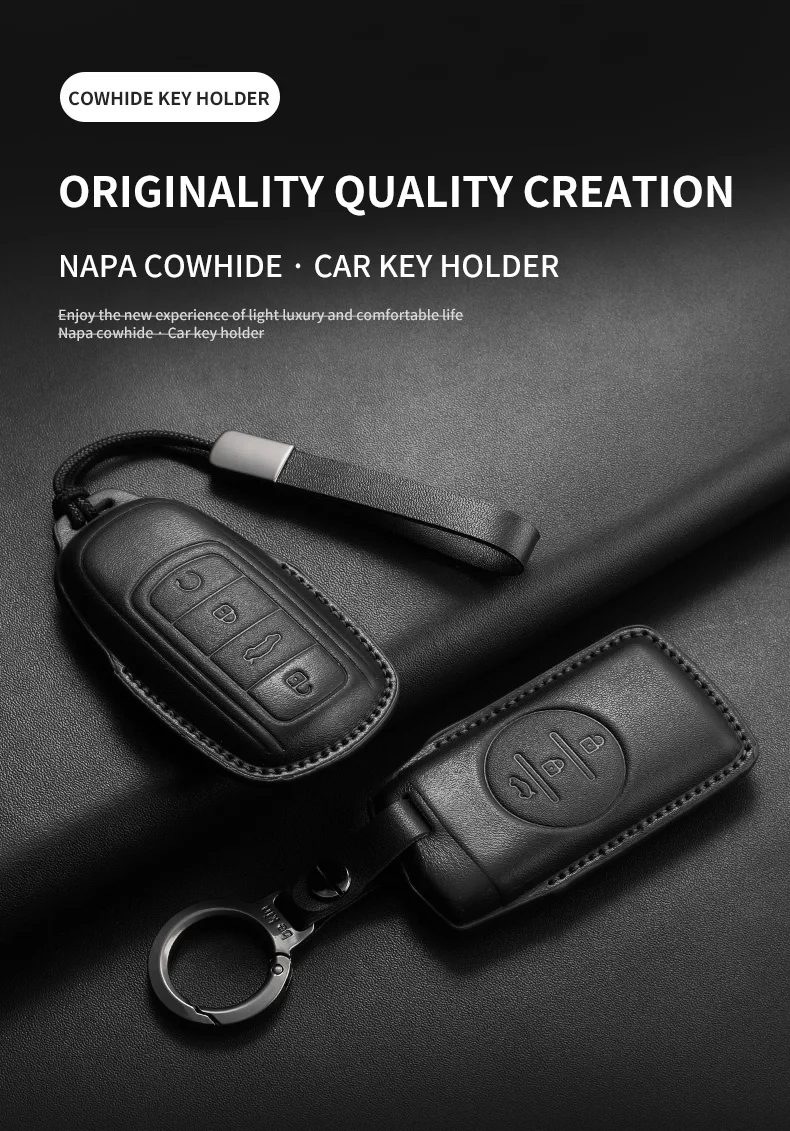 Leder Autos Schlüssel Fall Abdeckung Shell Für Chery Omoda 5 Tiggo 8 Pro 9 Arrizo 5plus Tiggo 3 5X plus Jaecoo J7 8 Exeed TXL Zubehör – Detail 2
