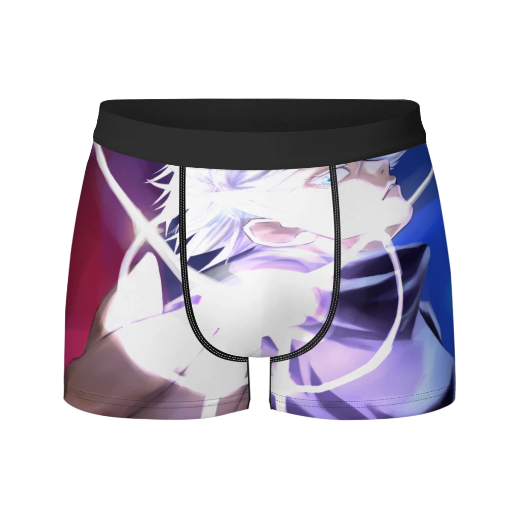 

Jujutsu Kaisen Breathable milk Silk Boyshorts Elastic Men's Underwear 3D Boxer Shorts Boxer Briefs