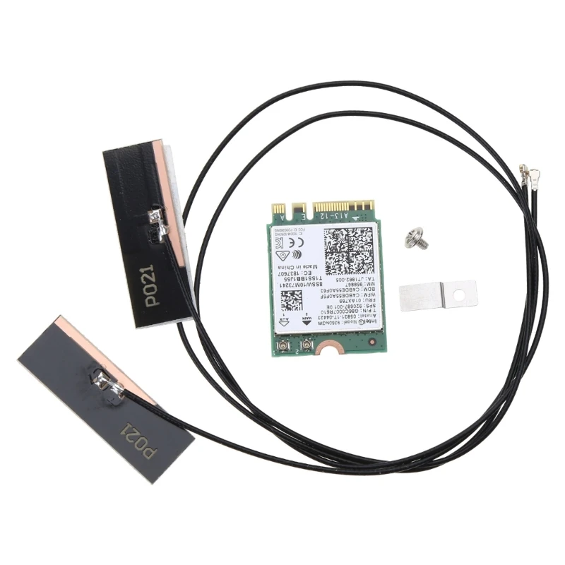 

Intelreg Wireless-AC 9260 9260AC 9260NGW WIFI Card 1730Mbps WIFI Adapter Dual-Band 2.4G/5G NGFF- Wireless Card