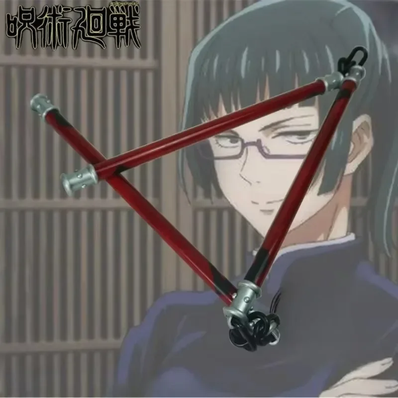 50cm Zenin Maki Sansetsukon Katana Anime Jujutsu Kaisen Cosplay Prop Sword Real Size Japanese Katana Jjk Samurai Sabre Gift