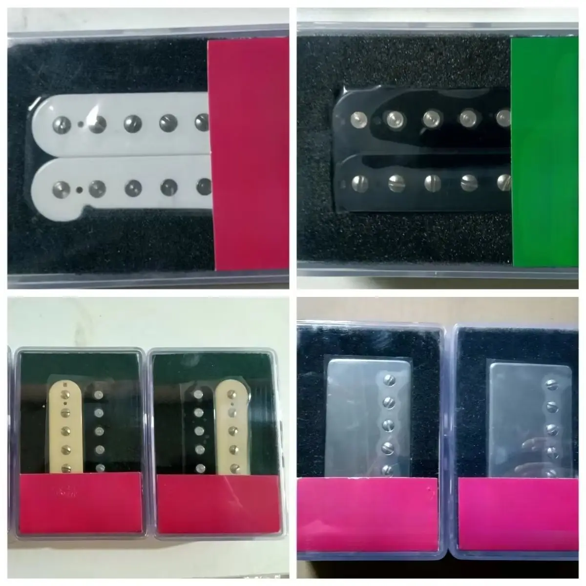 Upgraded 4C Double Coil Alnico 5 Electric Guitar Pickup for Enhanced Sound Quality