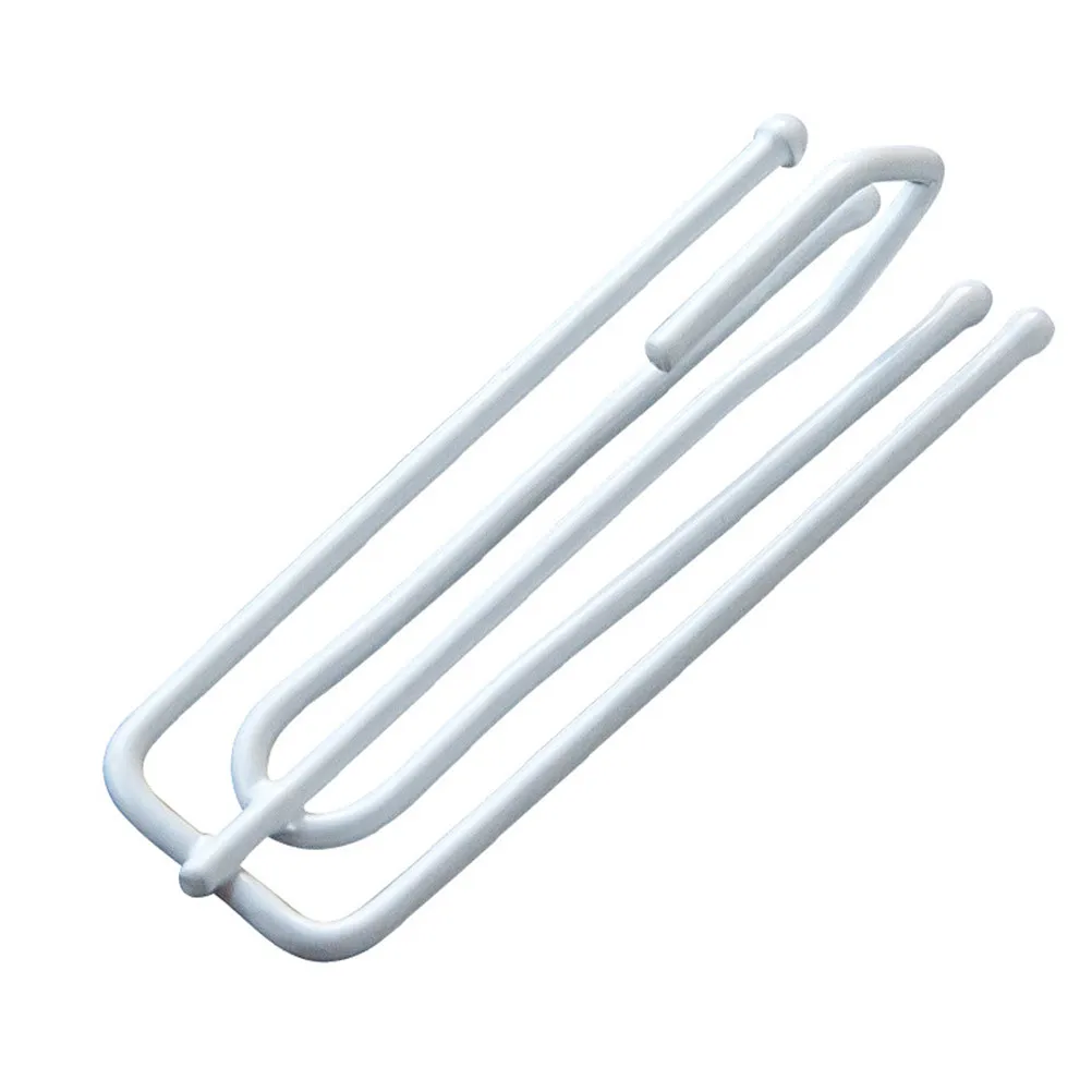 15Pcs Drapery Curtain Hooks Metal Four Fork Clasps for Pinch Pleat Buckram Heading Tape Hanging Systems Drape Curtain Hooks